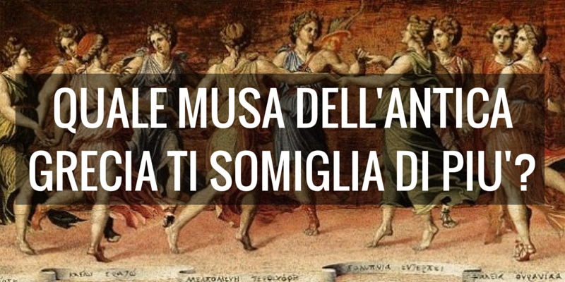 Quale musa dell'antica Grecia ti somiglia di più? Scoprilo con questo test !