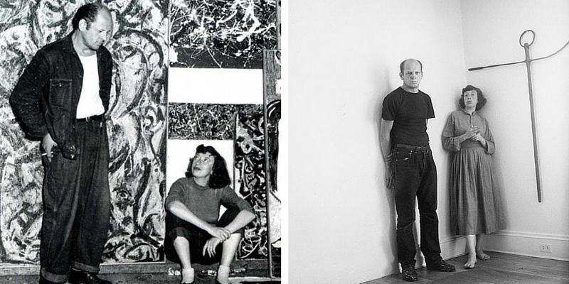Pollock-Krasner, un amore di musa