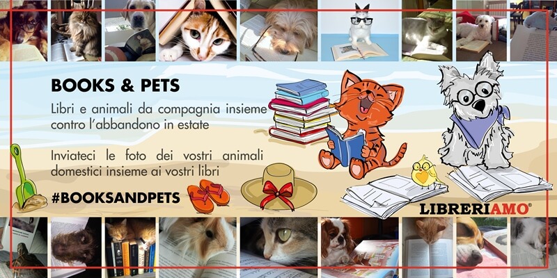 Parte “Books & Pets”, libri e animali da compagnia insieme contro l’abbandono