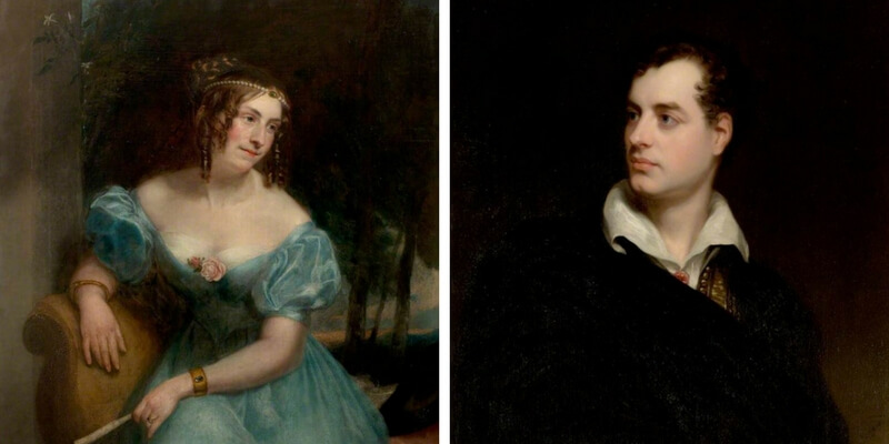 "Il mio destino riposa con te", la lettera d'amore di Lord Byron