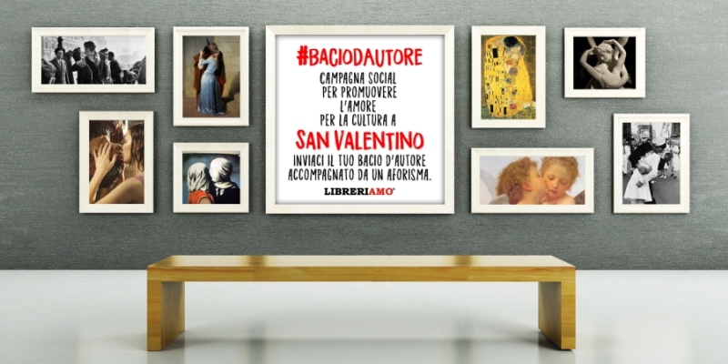 "Bacio d’autore", parte la campagna social per esprimere l'amore per la cultura a San Valentino