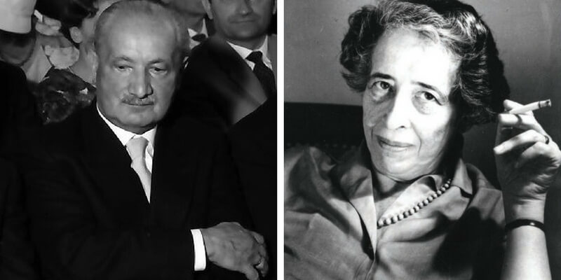 "Io non potrò mai averla per me", l'amore tra Heidegger e Arendt