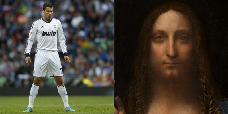 Se Cristiano Ronaldo costa più di un'opera d'arte: le 10 più costose di sempre