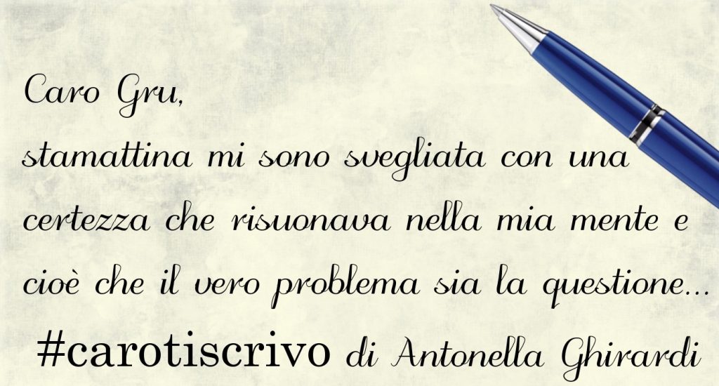 Lettera di Antonella Ghirardi