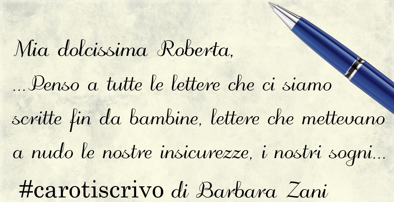 Lettera di Barbara Zani