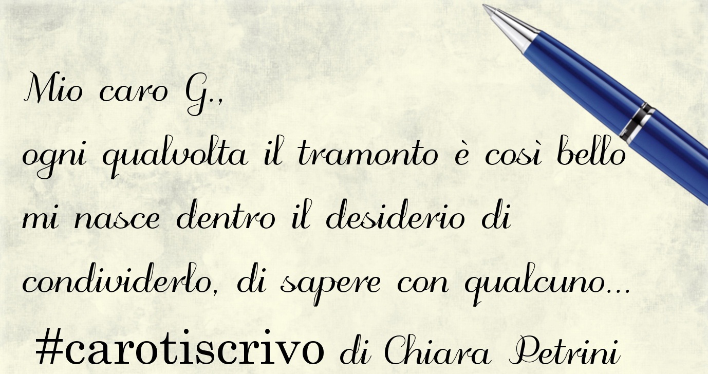 Lettera di Chiara Petrini