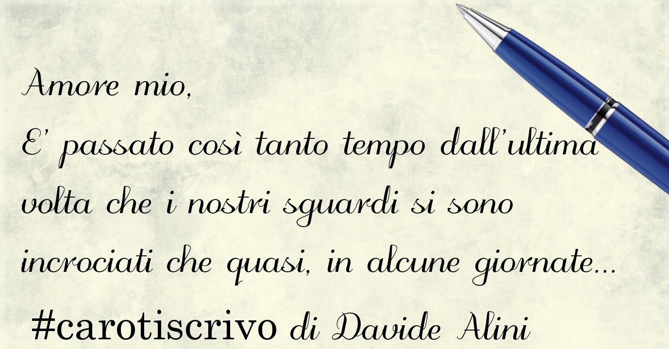 "Una lettera mai scritta" di Davide Alini