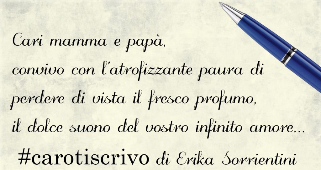 Lettera di Erika Sorrientini ai genitori