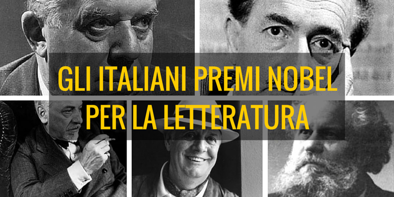 Letteratura, i Nobel italiani