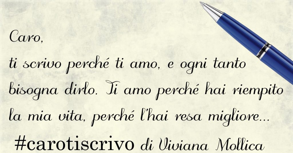 Lettera d'amore di Viviana Mollica Nardo