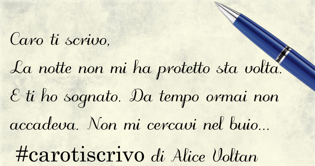 Lettera di Alice Voltan