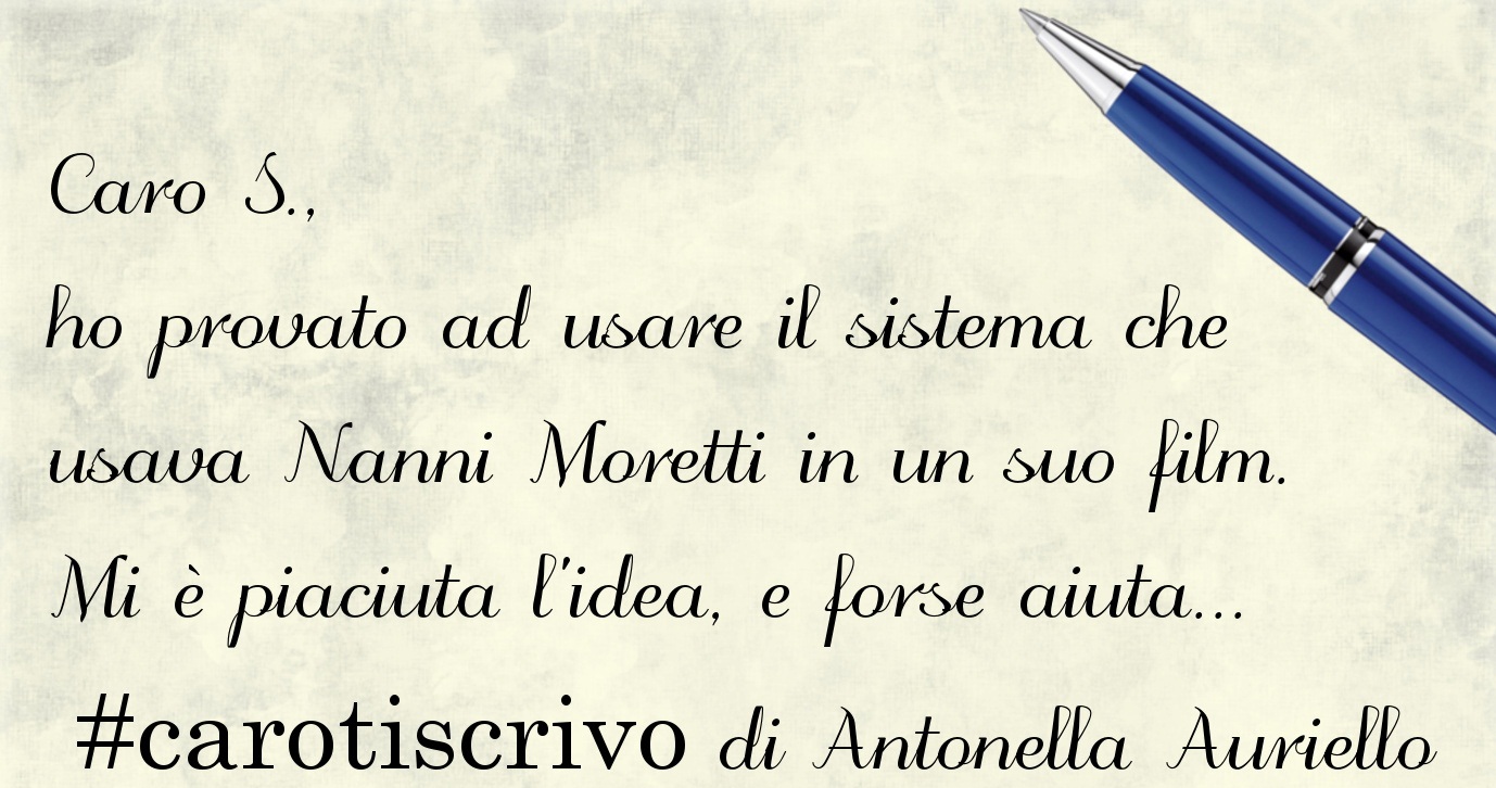 Lettera di Antonella Auriello