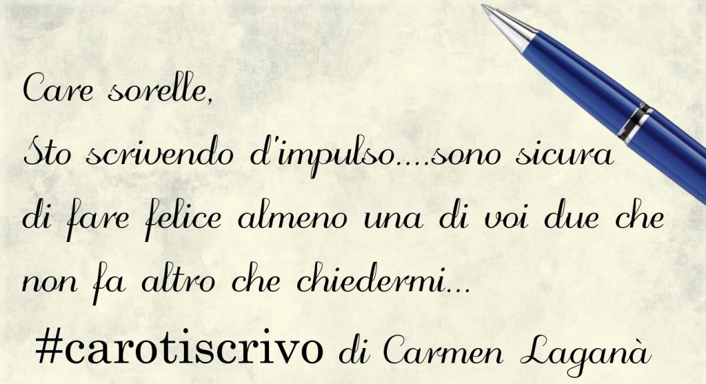 Lettera di Carmen Laganà