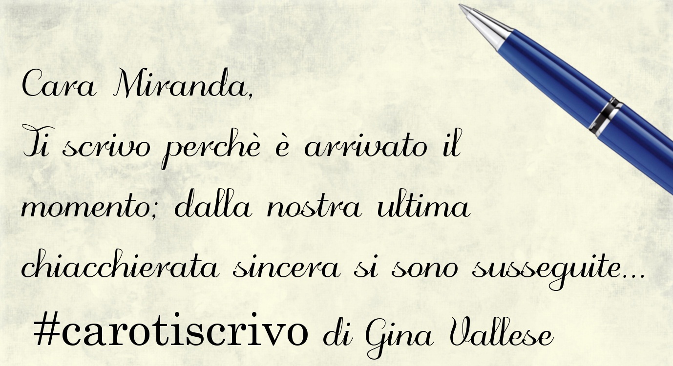 Lettera di Gina Vallese
