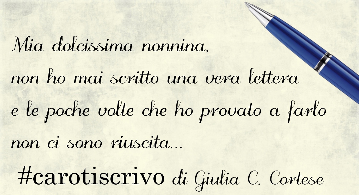 Lettera di Giulia Chiara Cortese
