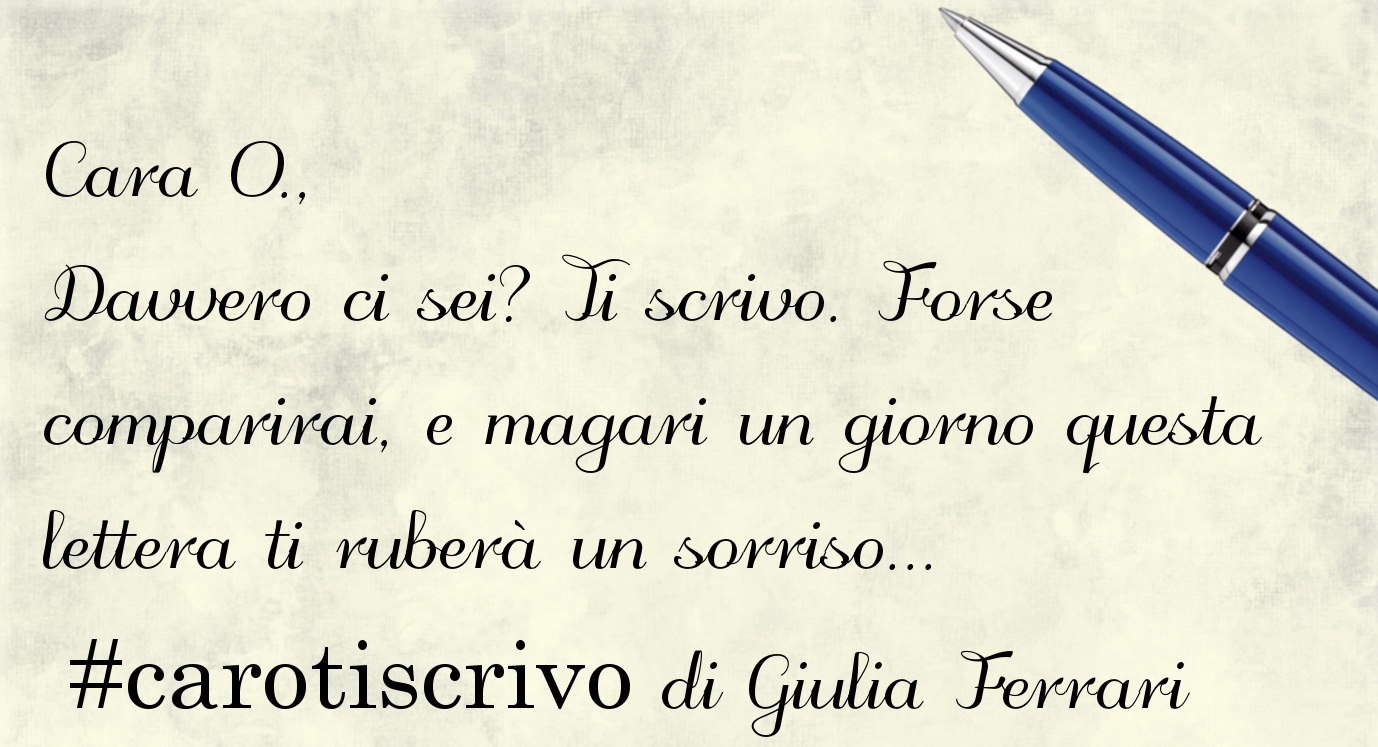 Lettera di Giulia Ferrari