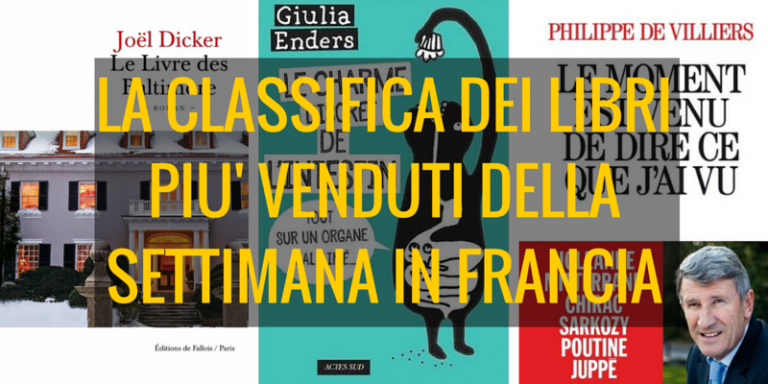 La Classifica Dei Libri Più Venduti Della Settimana Francia