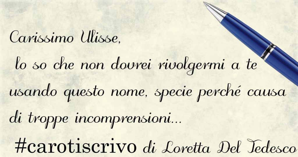 Lettera di Loretta Del Tedesco