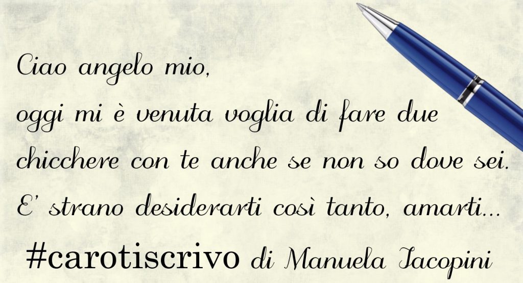 Lettera d'amore di Manuela Iacopini