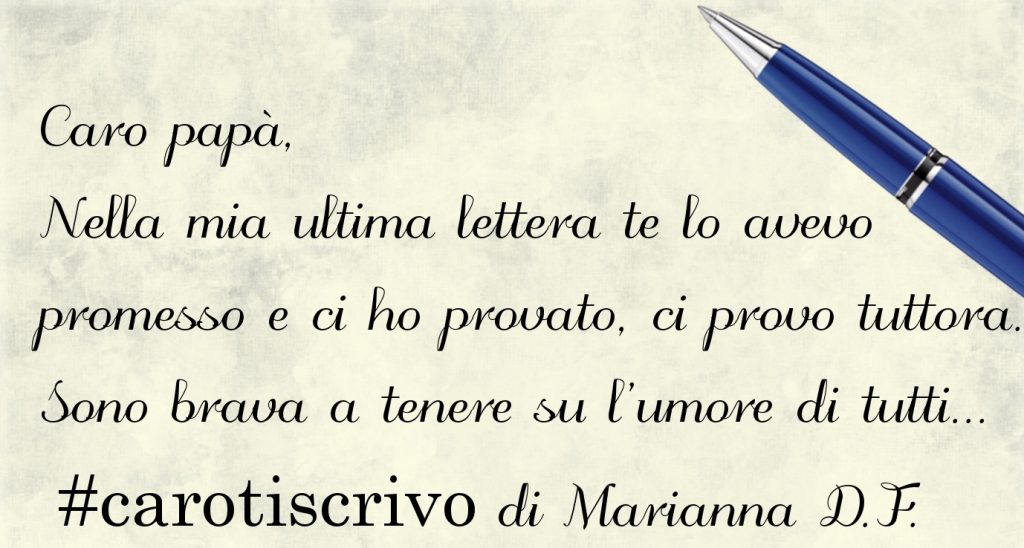Lettera di Marianna D.F. al padre