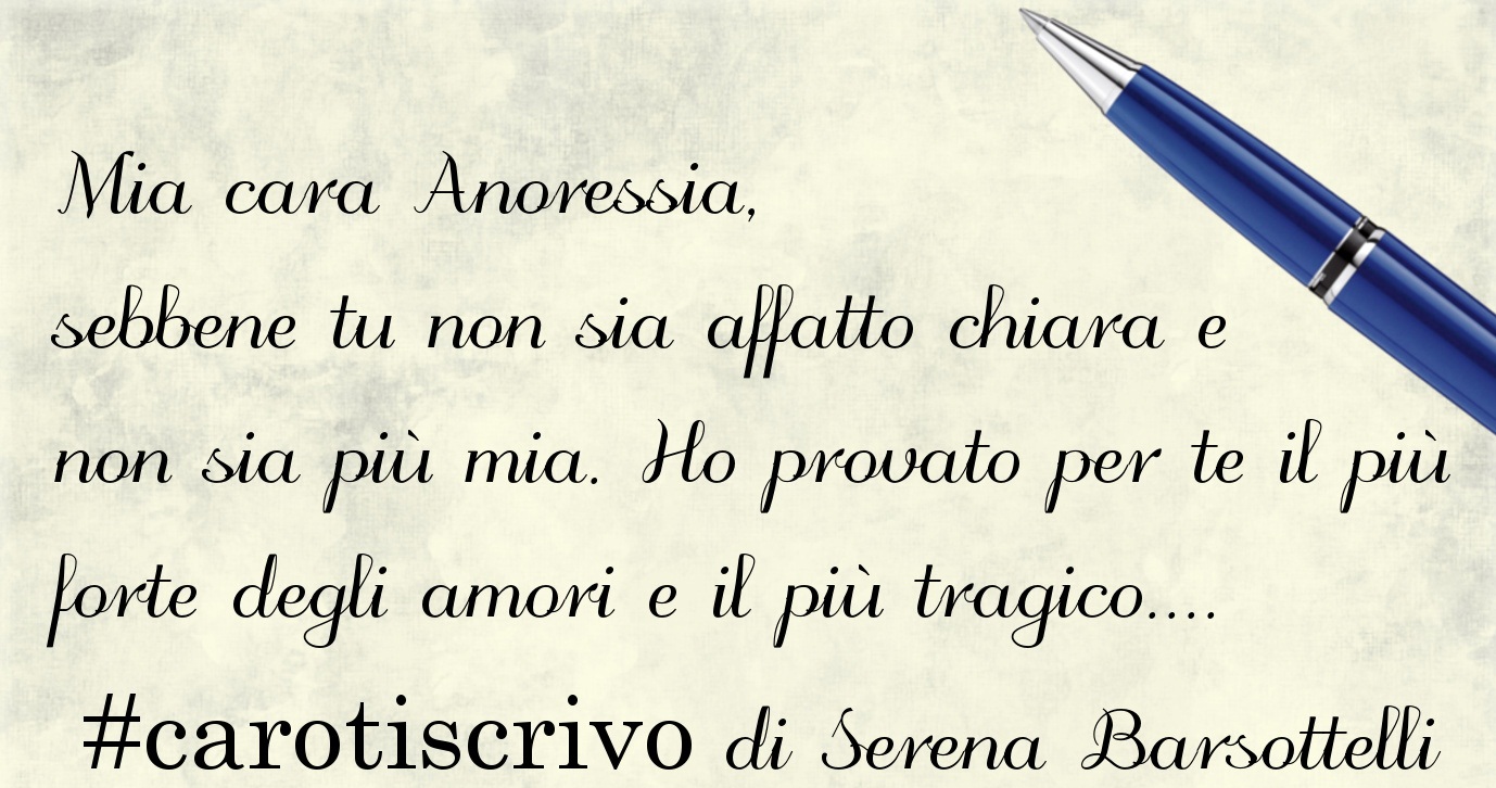 Lettera di Serena Barsottelli