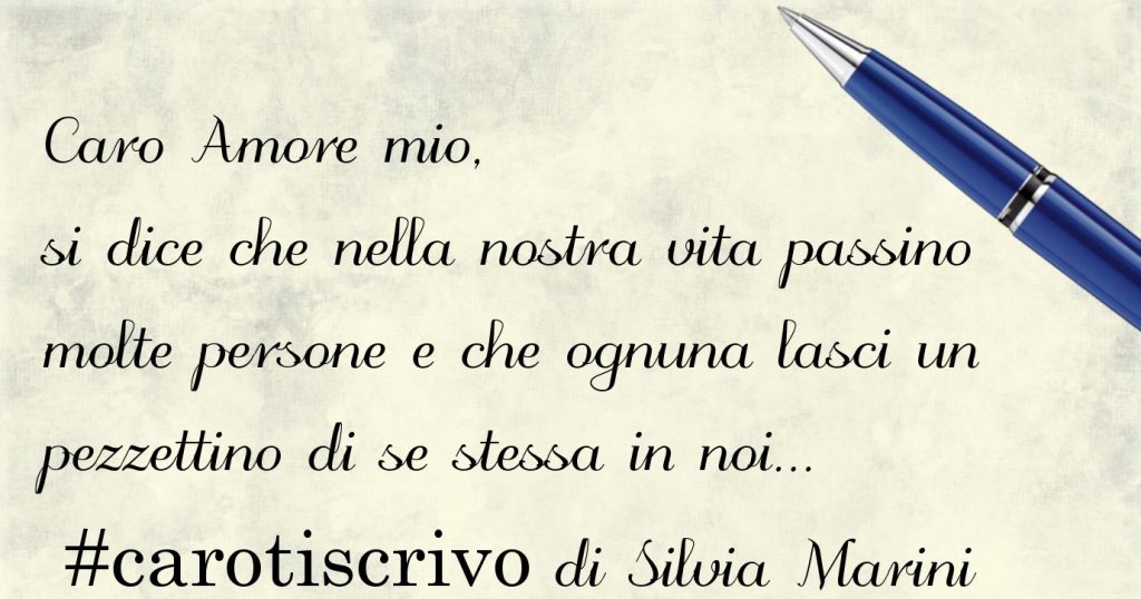 Lettera di Silvia Marini