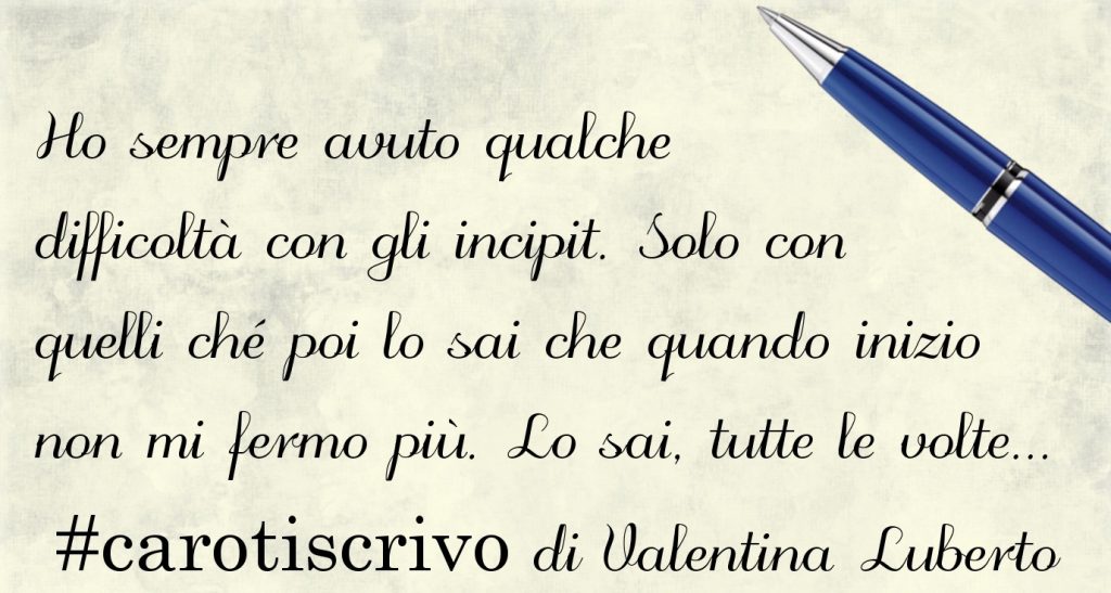 Lettera d'amore di Valentina Luberto