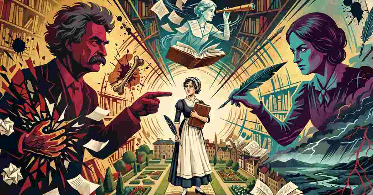 Quando i giganti della letteratura "distrussero" Jane Austen: da Mark Twain a Charlotte Brontë 1 Quando i giganti della letteratura “distrussero” Jane Austen: da Mark Twain a Charlotte Brontë