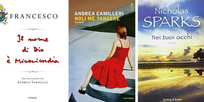 "Nole me tangere" di Camilleri sale al 2° posto dei libri più venduti della settimana
