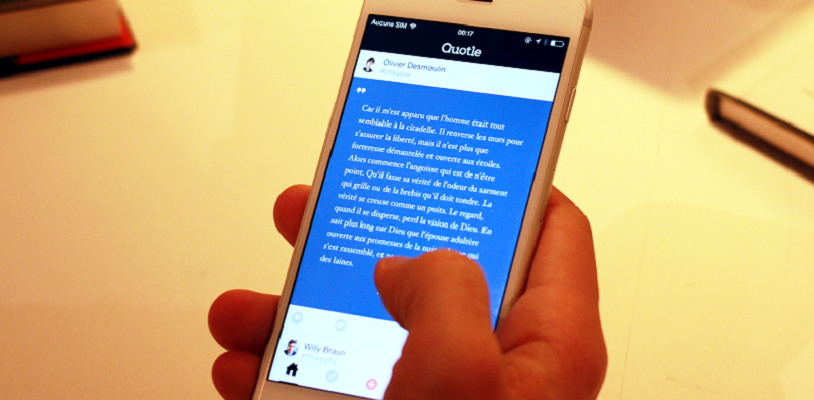 Quotle, l'app per condividere le tue citazioni letterarie preferite