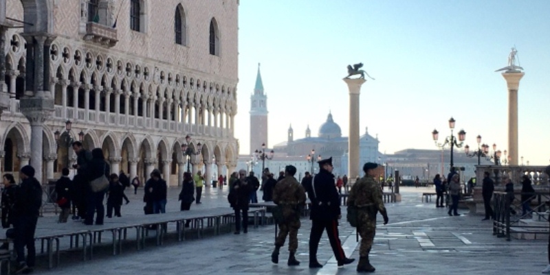 Venezia, allarme bomba a Palazzo Ducale