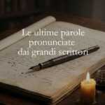 Le ultime parole pronunciate dai grandi scrittori prima di morire