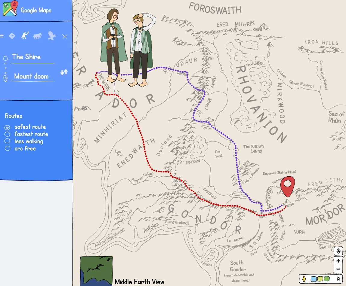 frodo google maps