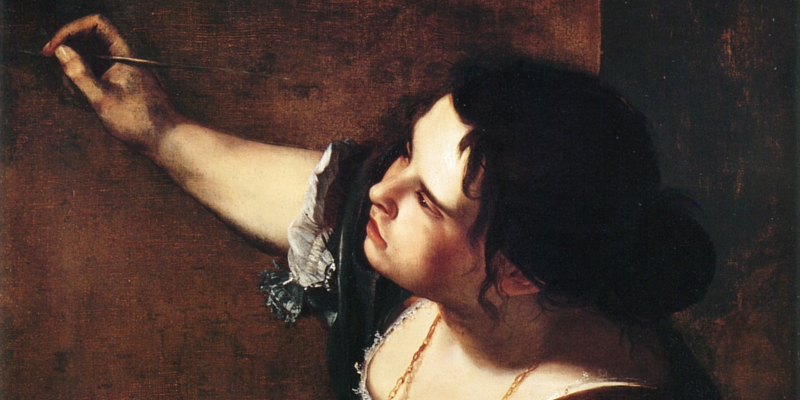 Autoritratto Artemisia Gentileschi