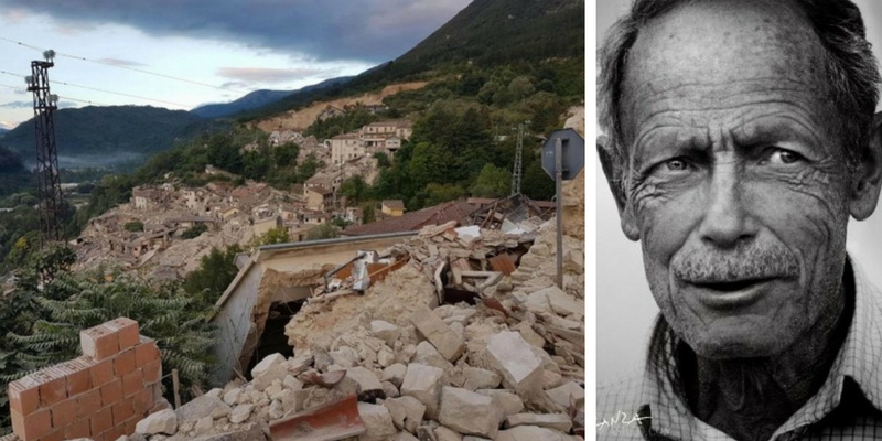 "Naufragio in terra", il pensiero di Erri De Luca dopo il terremoto di stanotte