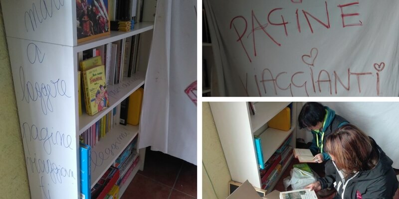 "Pagine viaggianti" per portare i libri nelle zone colpite dal terremoto