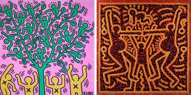Keith Haring e la sua influenza artistica in mostra a Milano