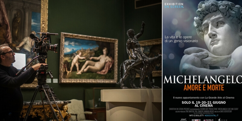 Arriva al cinema il genio rinascimentale di Michelangelo