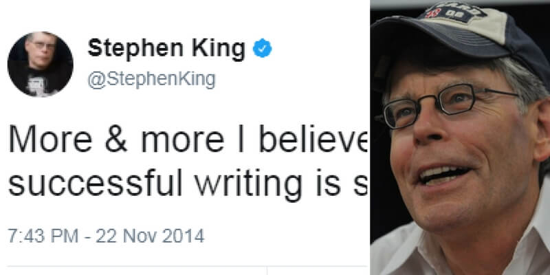 Come diventare uno scrittore, i consigli di Stephen King