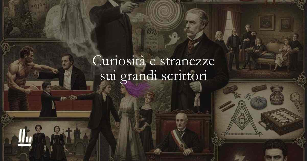 16 curiosità e stranezze di grandi scrittori che non tutti sanno