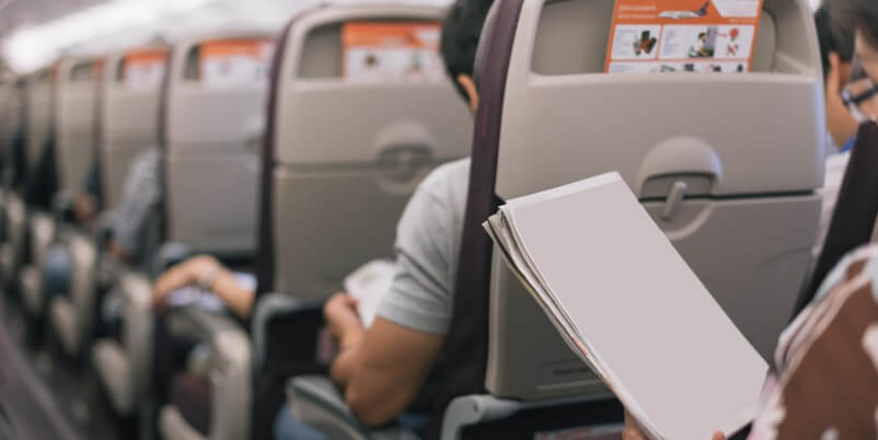 5 libri da leggere durante un viaggio in aereo