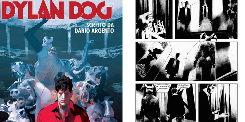 Dylan Dog e Dario Argento, due icone horror italiane insieme in edicola e libreria