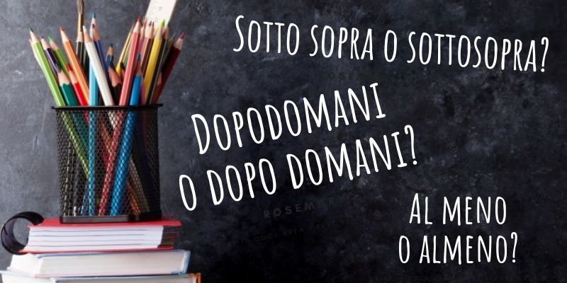 Si scrive staccato o attaccato? La corretta ortografia delle parole che molti sbagliano