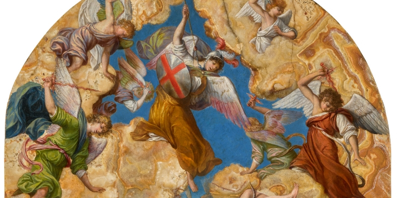 All'asta “La caduta degli angeli ribelli” di Orazio Gentileschi