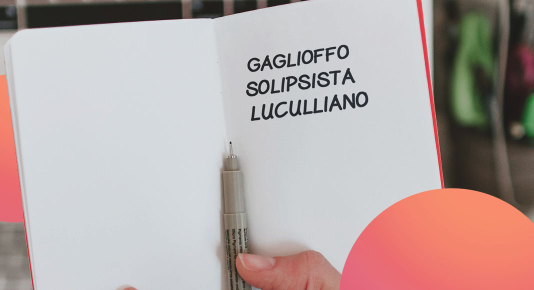 Le 22 parole più strane della lingua italiana