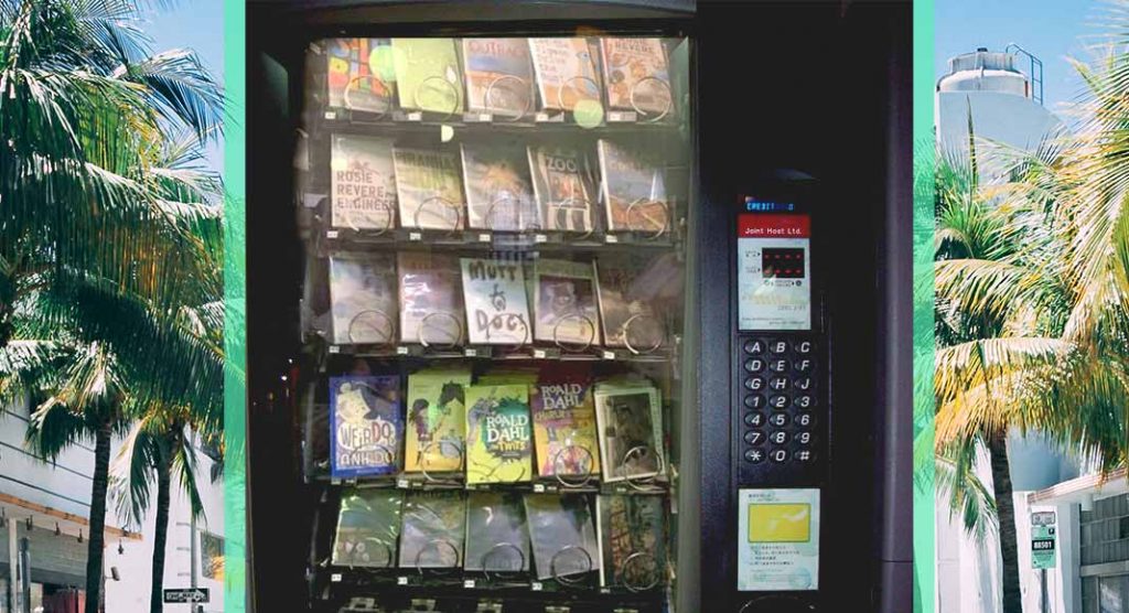 Florida scuola macchinette automatiche distribuiscono libri