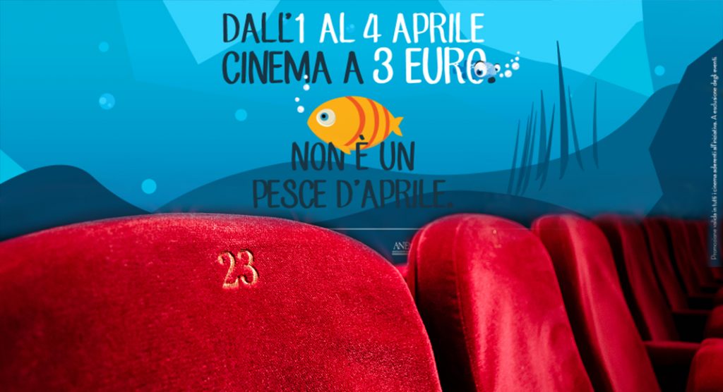 Cinema Days, fino a giovedì andare al cinema costa 3 euro