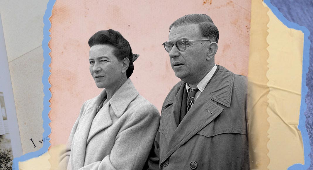 La lettera d’amore di Sartre a Simone De Beauvoir