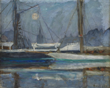 03 BONNARD Le bassin des Yachts à Deauville v. 1910
