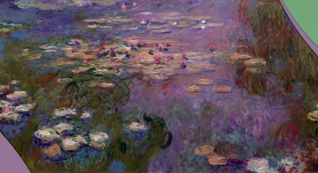 Scoperte nuove Ninfee di Monet sotto un dipinto di glicini